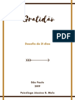 Livro 21 Dias de Gratidão