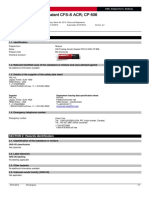 Hilti Firestop Acrylic Sealant CFS-S ACR CP 606: Safety Data Sheet