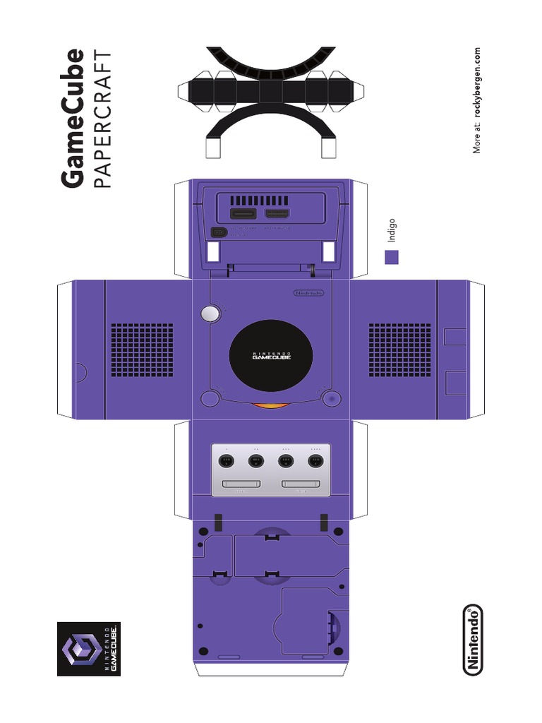 GameCube Papercraft v1 | PDF