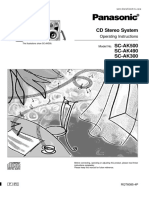 CD Stereo System: Operating Instructions