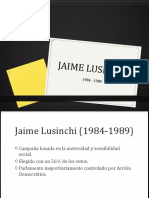 Jaime Lusinchi 1984-1989: Infraestructura, economía y corrupción