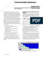 Using Kodak Ektacolor Prime Lorr Minilab Chemicals: Current Information Summary