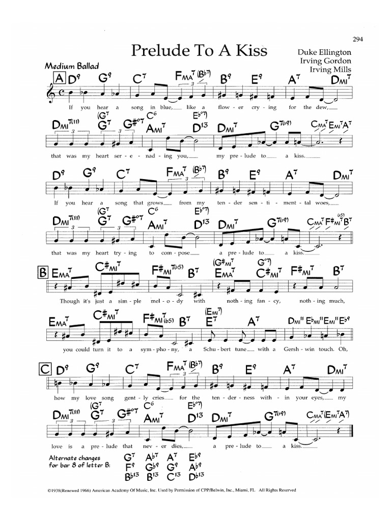 Prelude To A Kiss | PDF