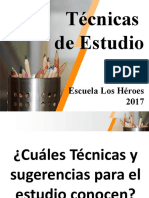 Tecnicas de Estudio