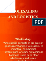 Wholesaling and Logistics