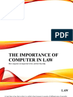 The Important of Computer in Law