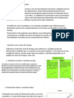 Serie de Tiempo y Pronósticos