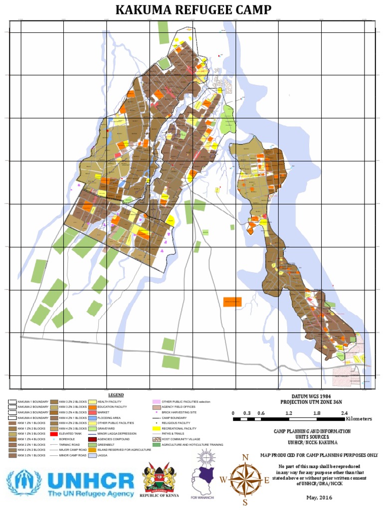 Kakuma Refugee Camp Map - PDF
