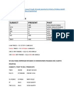 6A Past Simple: Be Subject Present Past: WAS Estaba