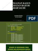 Penanganan Kasus Kesehatan Haji Di Arab Saudi