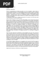 Modelo Carta Motivacion