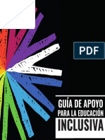 Guía de Apoyo para La Educación Inclusiva