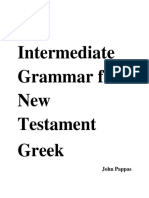 An Intermediate Grammar for New Testament Greek_John Pappas_2013