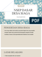 Konsep Dasar Desa Siaga