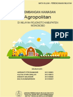 Analisis Pengembangan Kawasan Agropolita-Dikonversi