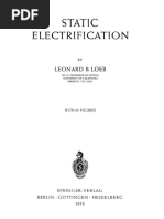 Leonard B. Loeb (Auth.) - Static Electrification-Springer-Verlag Berlin Heidelberg (1958)