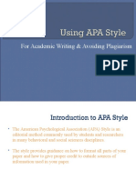 For Academic Writing & Avoiding Plagiarism