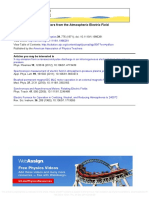 Operation of Electric Motors From The Atmospheric Electric Field