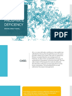 Case No. 6: Glucose 6 Phosphate Deficiency: Mham - First Year