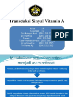 Kelompok 6 Transduksi Sinyal Vitamin A