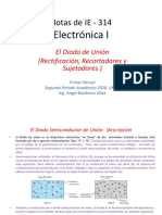 El Diodo - Rectificación - Recortadores y Sujetadores IE-314