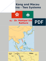 1 CHINA 2 SYSTEM - Hong Kong and Macau