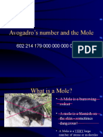 Avogadro's Number and The Mole