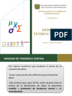 Medidas de Tendencia Central