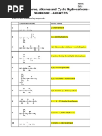 Functional Groups Practice Worksheet | PDF | Ester | Ketone