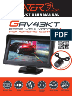 Product User Manual: Grv43Kt