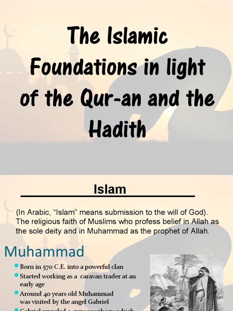 The Islamic Foundation of Islam PDF Hajj Muhammad