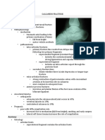 CALCANEUS FRACTURE