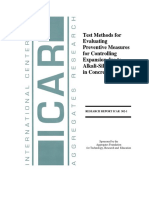 Test Methods For Evaluating Preventive Measures For Controlling Expansion Due To Alkali-Silca