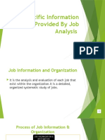 Job Analysis