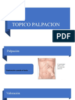 TOPICO PALPACION