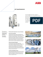 Drives For Water and Wastewater: 0.75 To 500 KW