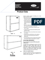 Product Data: 40RUA/40RUS 6 To 30 Ton Direct Expansion 7.5 To 30 Ton Chilled Water Packaged Air - Handling Units