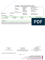 Laboratory Report: Molecular Infection Testing