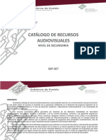 Catalogo de Recursos Audiovisuales Actualizacion 1