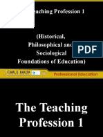 The Historical Foundations of Education