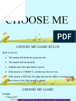 Choose Me Game