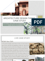 Architecture Design Thesis Case Study: National Gallery of Modern Arts New Delhi & Mumbai