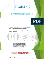 Pertemuan 2 (Rotasi Dan Dilatasi0