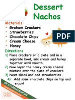 Graham Crackers Strawberries Chocolate Chips Cream Cheese Honey