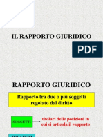 Il Rapporto Giuridico