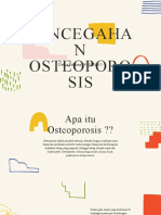 Pencegahan Osteoporosis