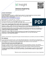 Expert system for aircraft maintenance services industry 2005 JQME