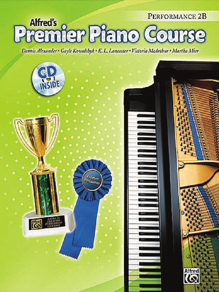 Alfred39s Premier Piano Course Performance Book 2b PDF