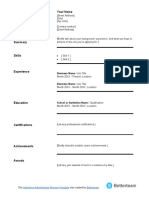 Salesforce Administrator Resume Template Download 20200530