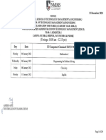 MPSTME Odd Semester Final Exam Time Table January 2020-21